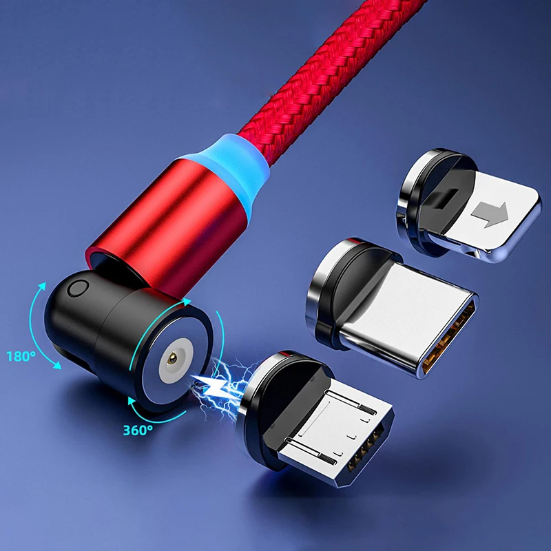 540 Rotate Cable 2m Fast Charging Charger Micro Usb