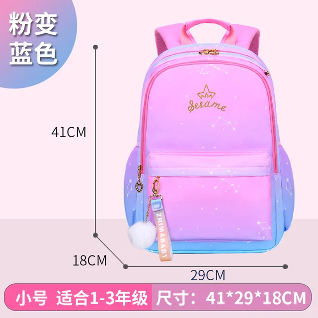 waterproof Children School Bags for Girls Primary princess school backpack Orthopedic Backpacks schoolbag kids Mochila Infantil 3