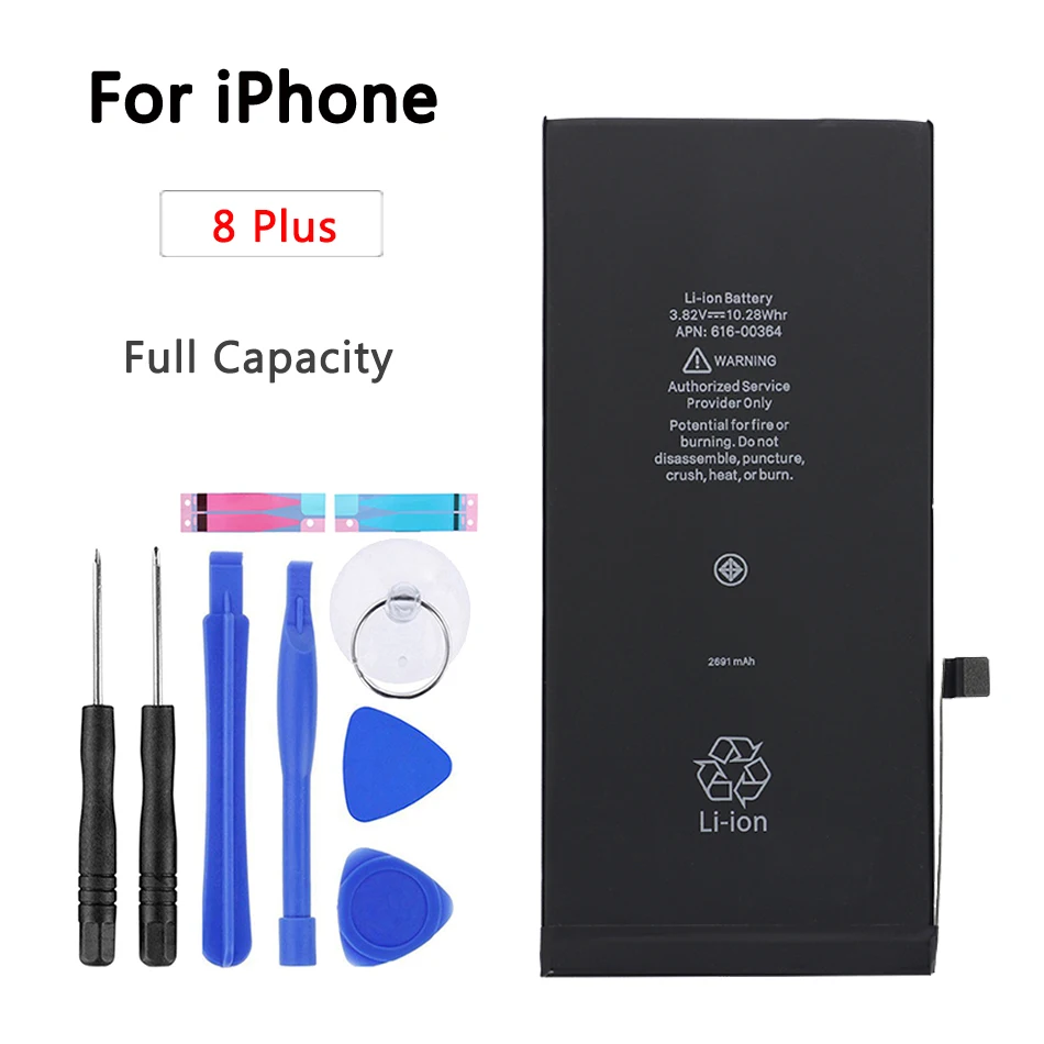 Аккумулятор для Apple iPhone 7 8 Plus SE 7Plus 8 Plus iPhone7 iPhone8 7G 8G мобильный телефон Литий-полимерный Bateria Бесплатные инструменты