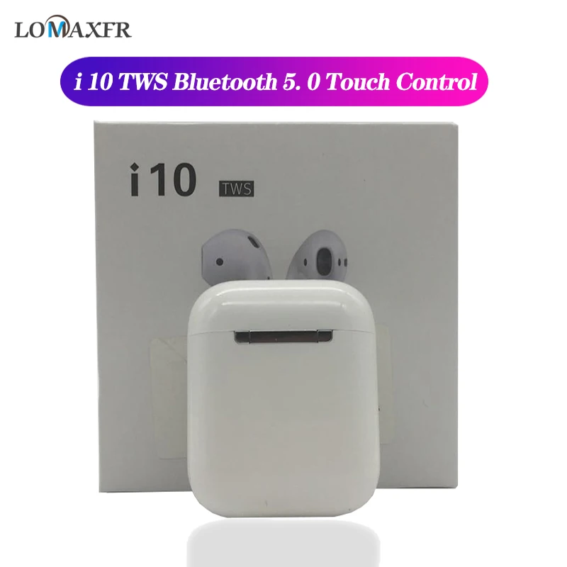 

i10 tws Wireless headphones in ear bluetooth Earphone noise cancelling Earbuds handsfree headset for iphone pk i12 i30 i7s i9s