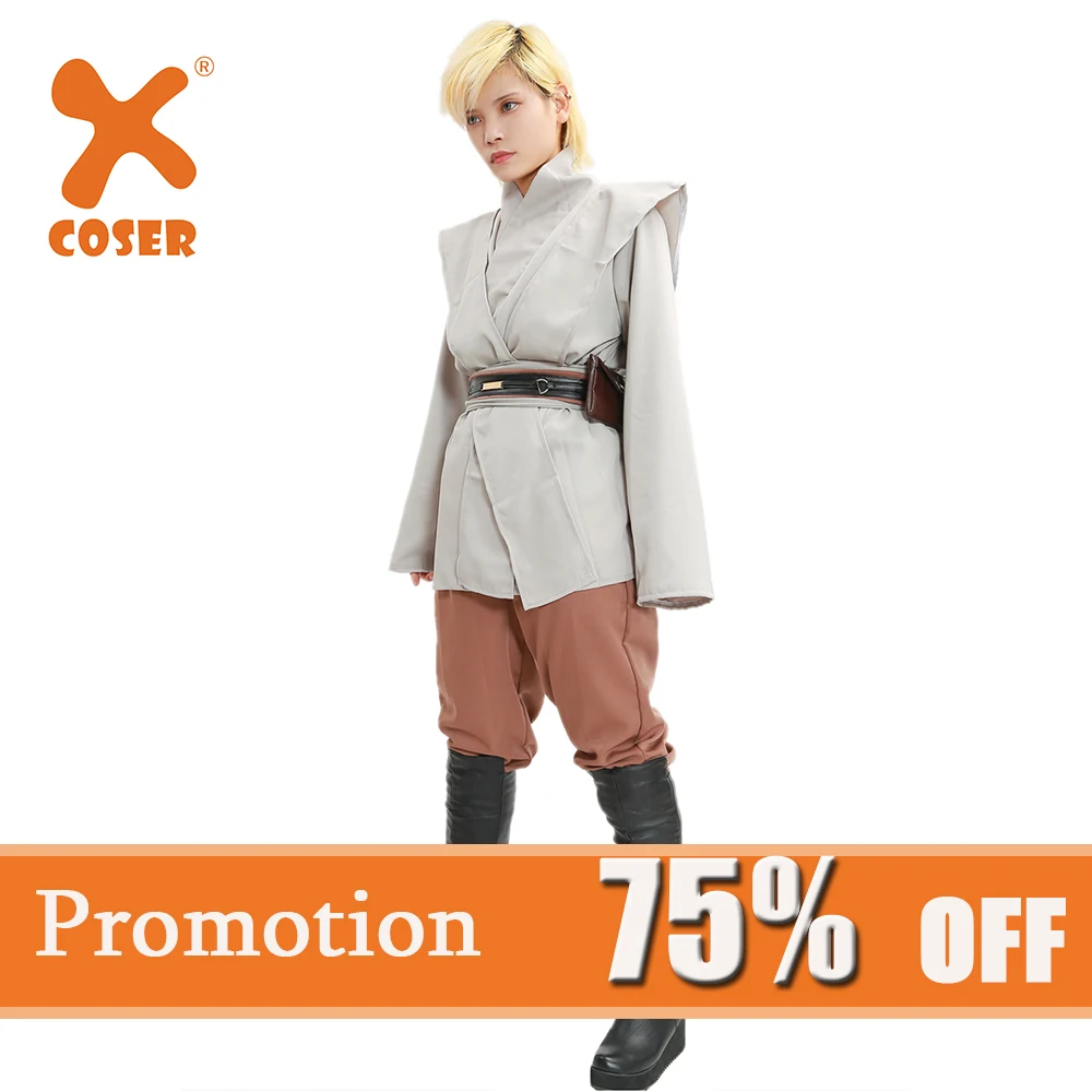 

Xcoser Promotion Costume Star Wars Obi-Wan Kenobi Jedi Cosplay Costume Adult Big Size