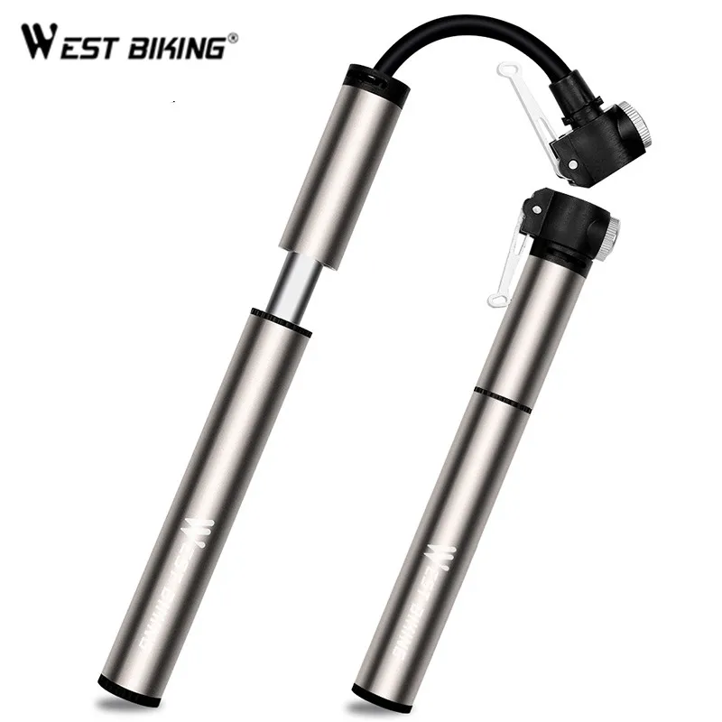 WEST BIKING портативный велосипедный насос 150PSI Presta/Schrader Road MTB горный велосипед ручной