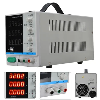 

1pc PS-3010DF 30V 10A Adjustable DC Power Supply Mini High Precision Variable Digital LCD Switching Power Supply for Lab Car DVD