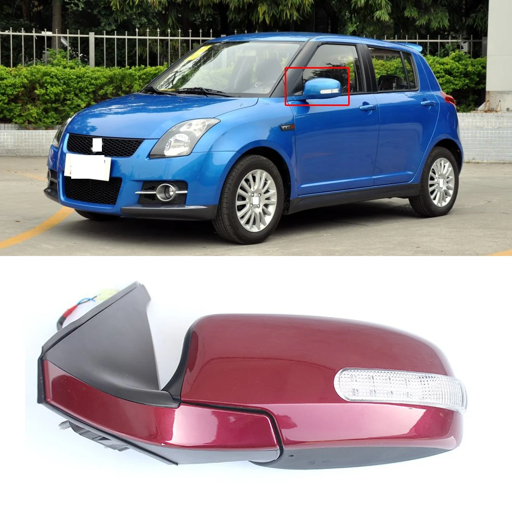 Кабель CAPQX 3/5 для Suzuki Swift 2005 2016 зеркальный Боковой Отражатель зеркала заднего вида