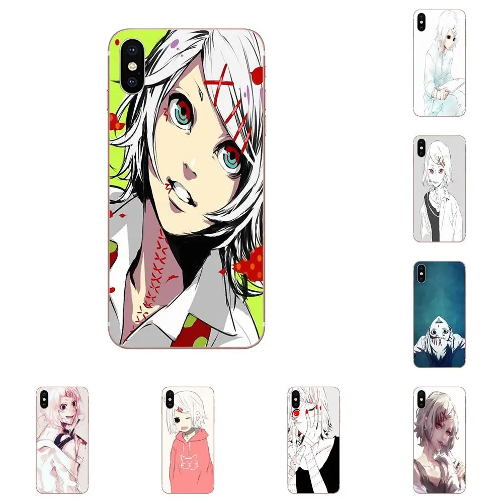 Короткая футболка с героями из японского аниме Juzo Suzuya Tokyo Ghouls для samsung Galaxy Note 5 8 9 S3