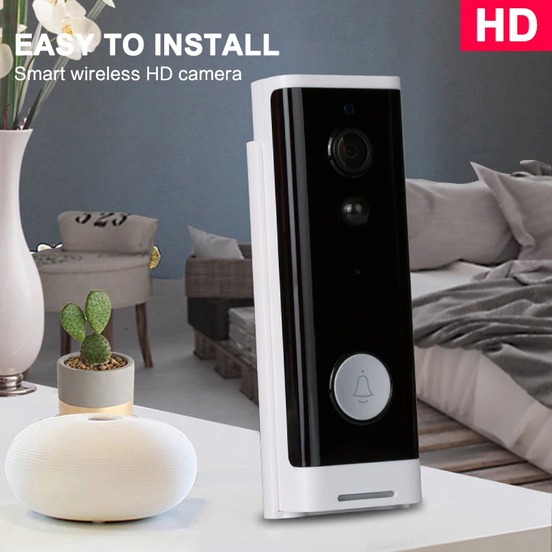 

Wifi Doorbell Camera Smart WI-FI Video 1080P Intercom Door Bell Video Call For Apartments IR Alarm Wireless