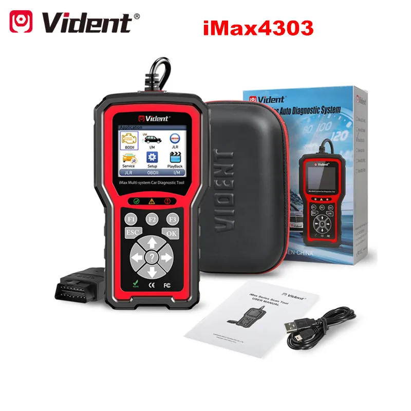 VIDENT iMax4303 полная система автомобиля Obd диагностический инструмент для Jaguar и Land Rover