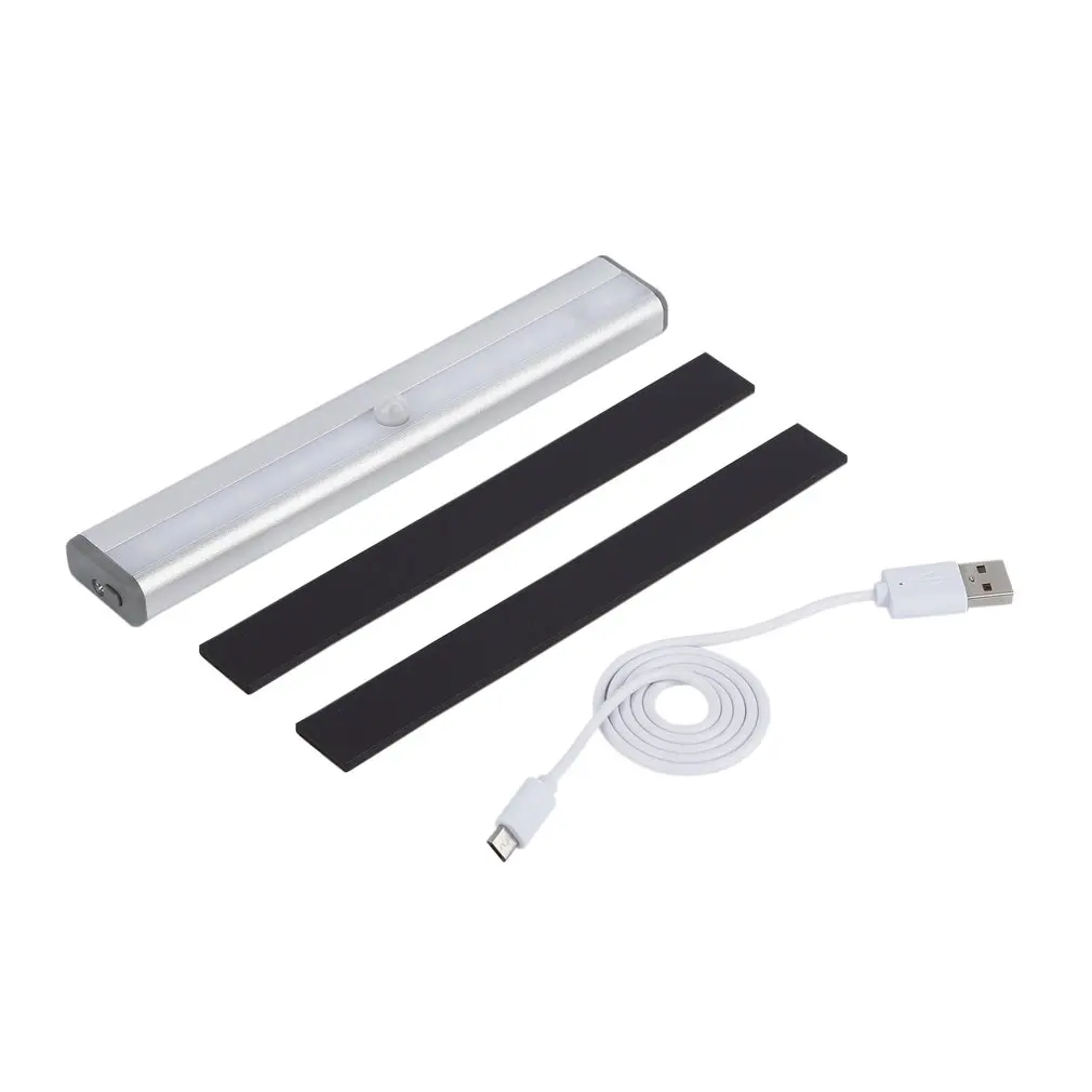 

Intelligent LED Human Body PIR Motion Long Induction Lamp Night Light Flash Lithium Battery Version XD003 Family Closet Used