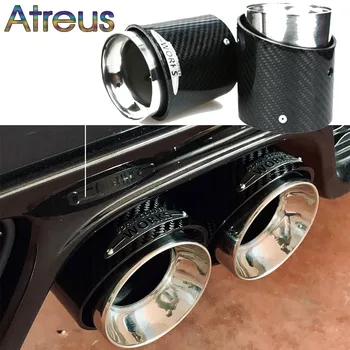 

For Mini Cooper R60 R61 F60 F54 F55 F56 F57 R55 R56 R57 R58 R59 S JCW Carbon Fiber Exhaust Tip Pipe Top Quality Car Accessories