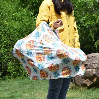 

Cartoon Multifunction Stretchy Baby Car Seat Cover Nursing Breastfeeding Cover Shopping Cart Grocery Trolley Canopy