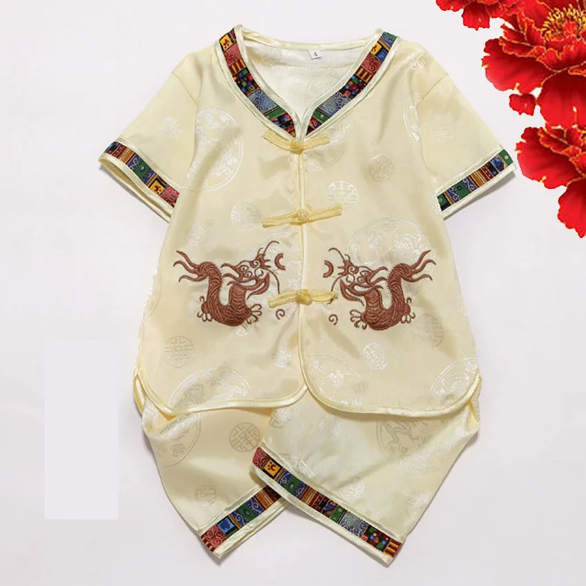 70-120 см, праздничная одежда для новорожденных мальчиков на день рождения, комплект одежды, китайские традиционные костюмы, костюм ханфу, детская одежда для девочек