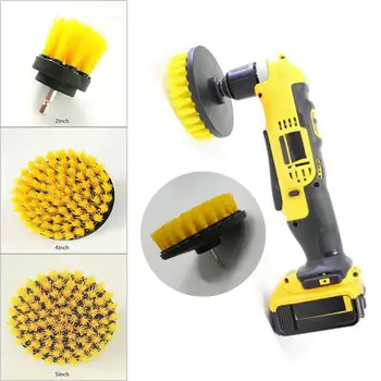 

Cleaning Brush Dril Brush Disc Brush Durable 2 Colors 3 Model Sinker Drill Kitchen Cleanup Cleaner Purifier Obstinate Stain