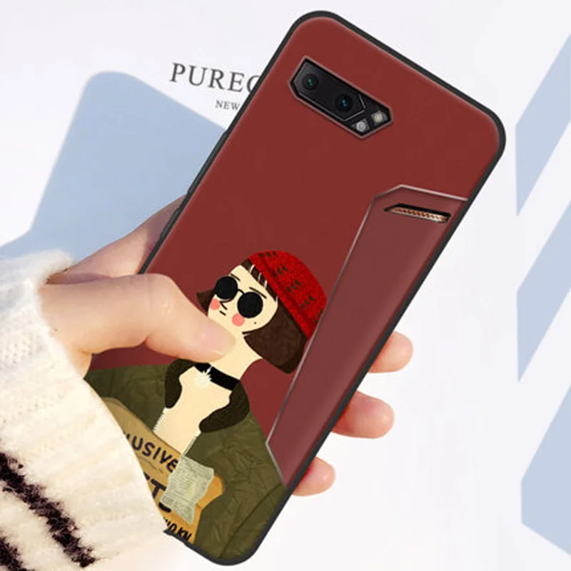 Чехол для телефона из ТПУ чехол Asus ROG Phone 2 разрисованный телефон s ZS660KL задняя