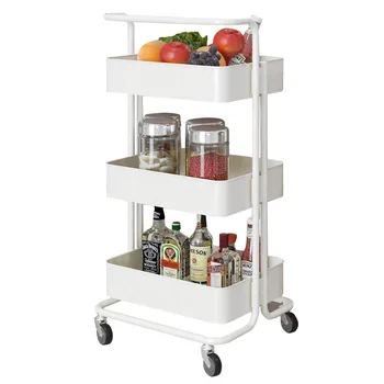 

Beauty Salon Hairdresser Tool Car Three Layers Trolley Skin Management Barber Shop Shelf Manicure Province Space