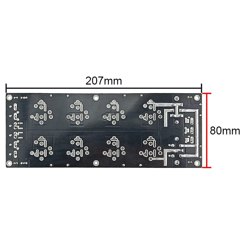 2X MODULO FILTRO Raddrizzatore Un Doppia Alimentazione 6A X2 Scheda Amplifi F6N1 EUR 21,08