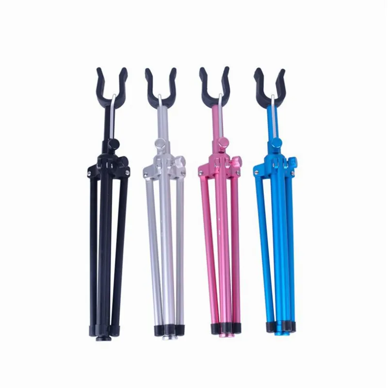 

1pc 4 Color Bow Holder Aluminum Alloy Iron U Shape for Recurve Bow Straight Bow Outdoor Sports Archery Hunting