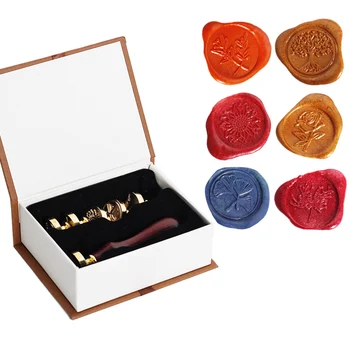 

Personalized Wax Seal Stamp Retro Creative Sealing Wax Stamp Maker Gift Box Set Brass Color Head With Vintage Classic Star Wars