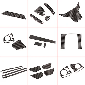 

Carbon Fiber Car Interior Sticker Decoration Gear Panel Steering Wheel Trim Sticker For Honda Civic 2016 2017 2018 2019 Styling