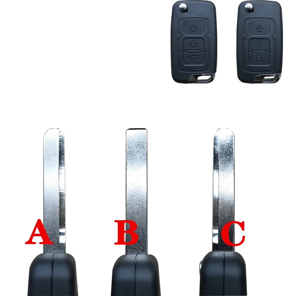 Coque de clé télécommande pliable à 2/3 boutons, étui pour clé de voiture  Geely Emgrand 7 EC7 EC715 EC718 Emgrand7 EC7-RV EC715 EC718-RV - AliExpress