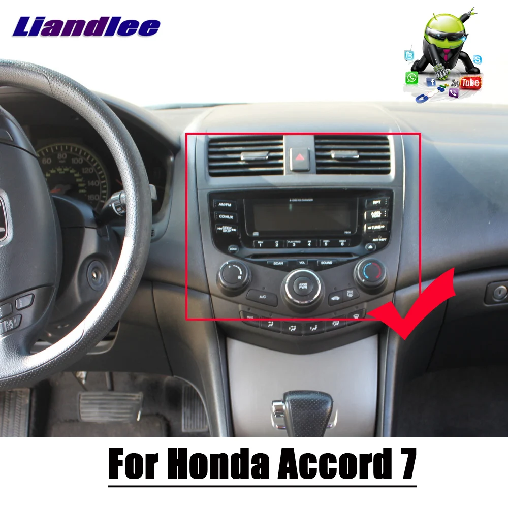 

Android 9.0 Car Media Player For Honda Accord 7 2003~2007 2 Din Stereo Radio DSP GPS Map Navi Navigation Multimedia