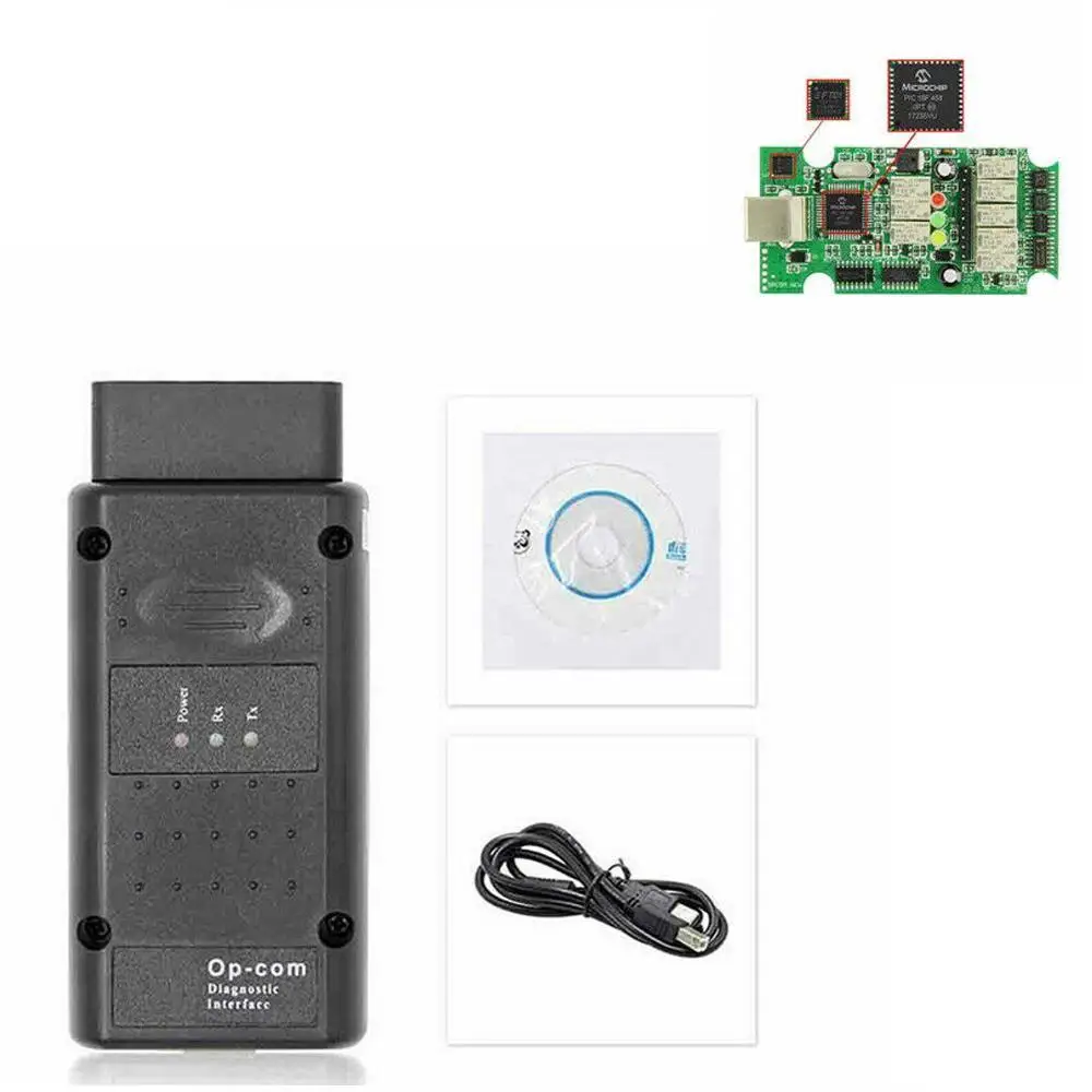 Beste Nieuwe 2019 Opcom 1.65 1.70 V1.78 1.95 1.99 Voor Opel Diagnose Scanner Op Com V1.59 Canbus OP COM OBD2 Super Scanner gratis Verzending