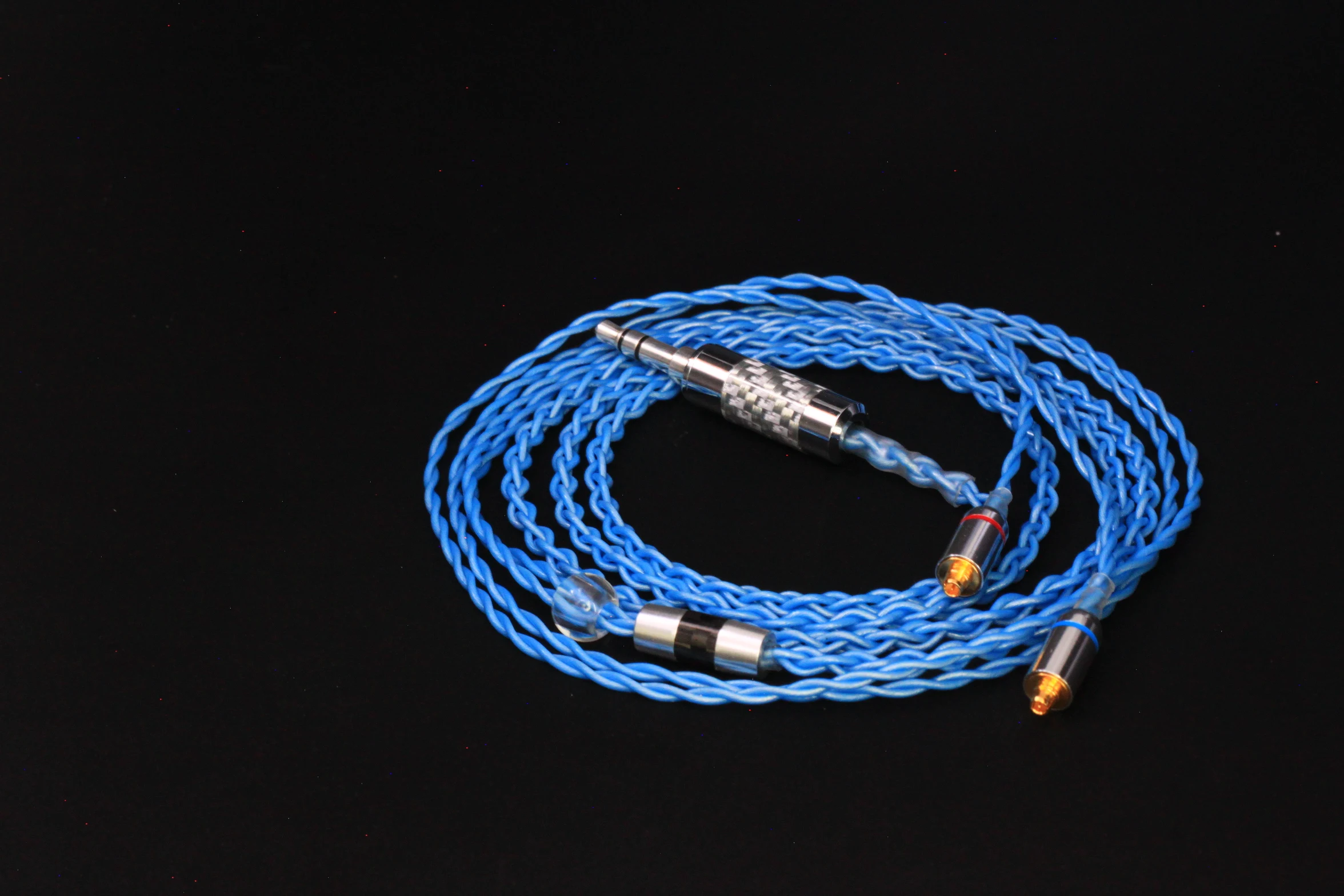 custom eraphone wire Single crystal copper silver plated diy headphone cable MMCX im50 IE80 UE18 JH1964 A2DC