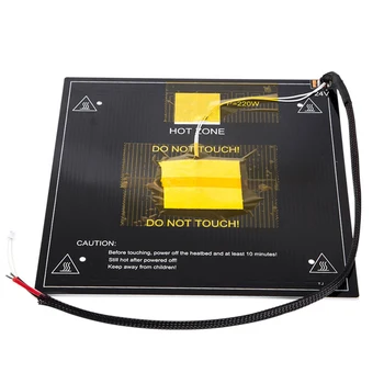 

Sheet Accessaries Parts 3D Printer Panel Hot Bed Plate Heat Durable DC 24V Professional Coordinate Replacement For Ender 3