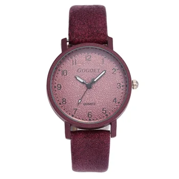 

Top Brand Luxury Women's Fashion Leather Band Analog Quartz WristWatch Golden Ladies Watch Women Dress Reloj Mujer Clock
