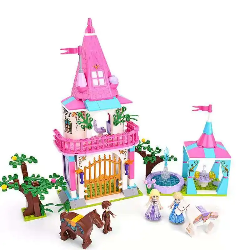 

GUDI 9012 Alice Princess Equestrian Training Class Building Blocks Kids DIY Educational Bricks Toys For Girls Birthday Gift