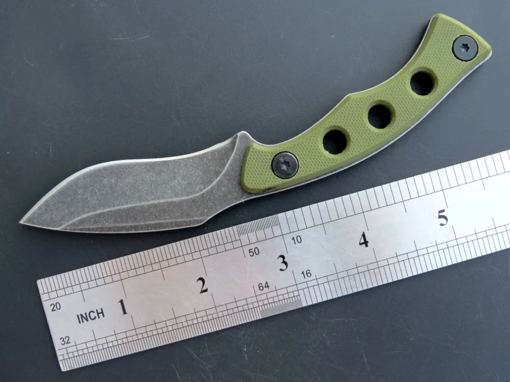Eafengrow EF112 маленький портативный прямой нож 440 фиксированное лезвие для выживания кемпинга на открытом воздухе кухонные принадлежности тактический инструмент