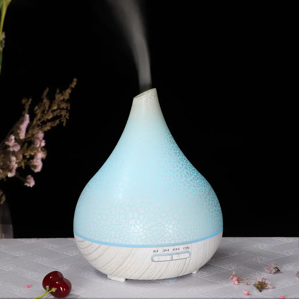 THANKSHARE 400ML Ultrasonic Aromatherapy Humidifier Essential Oil Diffuser Air Purifier Mist Maker Aroma Diffuser Fogger Home