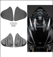 Mtkracing espelho retrovisor chassi espelho decorativo código para yamaha r1 r 1 2020 base espelho decorativo bloco