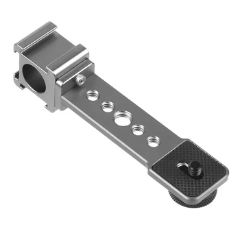 

Triple Cold Shoe Mounts Mic Light Extension Bracket for Feiyu DJI 2