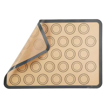 

Non-Stick Silicone Baking Mat Pad Sheet Baking pastry tools Rolling Dough Mat Large Size for Cake Cookie Macaron