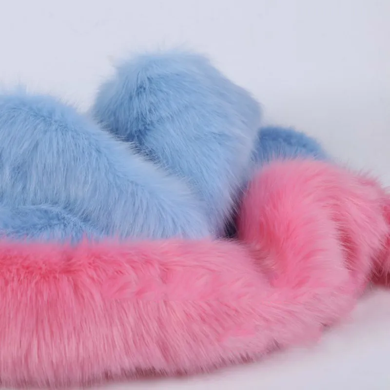 

High-end simulation fox fur extra thick fur fabric For Sewing Vest Clothes 160 Width Quality Fleece Fur Fabric