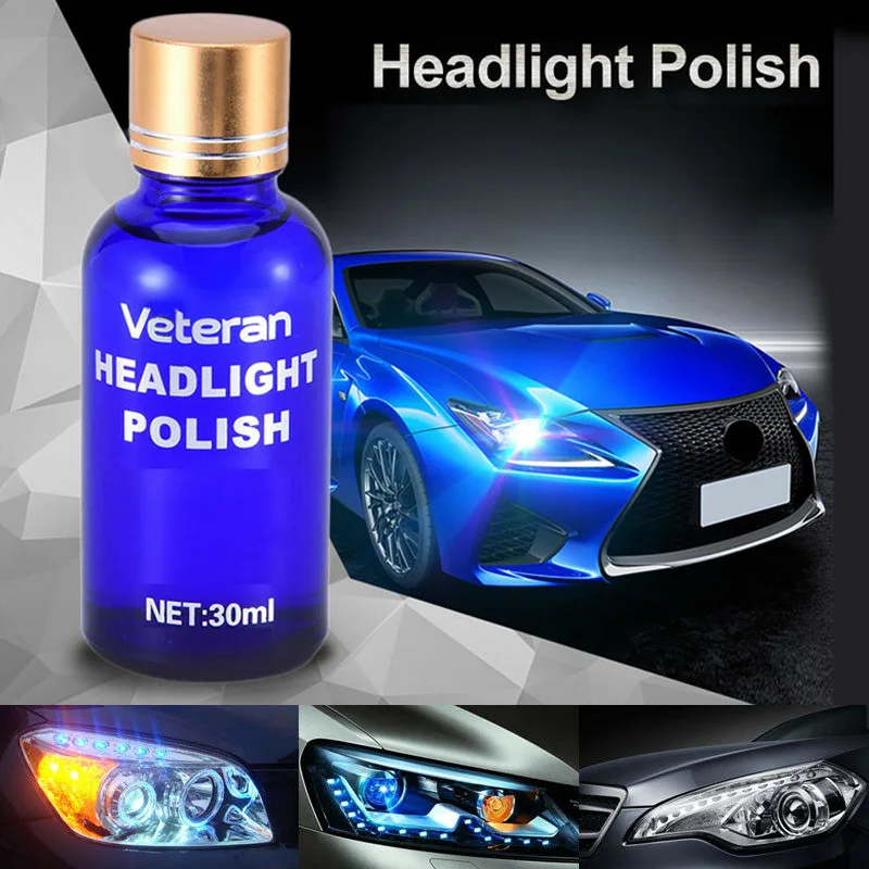 

Car Washing Cleaning Tools Headlight Polisher Repair Resin Solvent Set Car Headlight Repair Polish Accessories