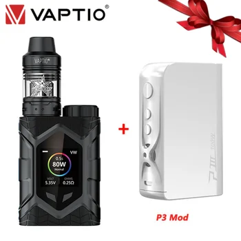 

[Ship From UK] Vaptio Wall Crawler Vape 80W Starter Kit 2/5ML Atomizer Top Filling Electronic Cigarette TFT Screen Box Mod 18650