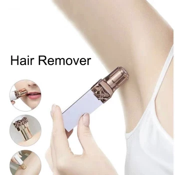 

Best Electric Body Facial Hair Remover Razor Depilator Defeatherer Fashion Bikini Body Face Neck Leg Hair Removal Tool trimmer