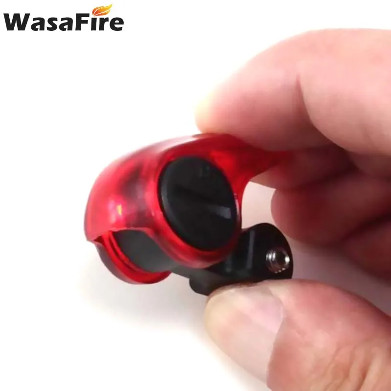WasaFire мини-светильник для велосипеда, задний велосипедный светильник, портативный водонепроницаемый красный светодиодный велосипедный задний светильник Предупреждение лампа для безопасности