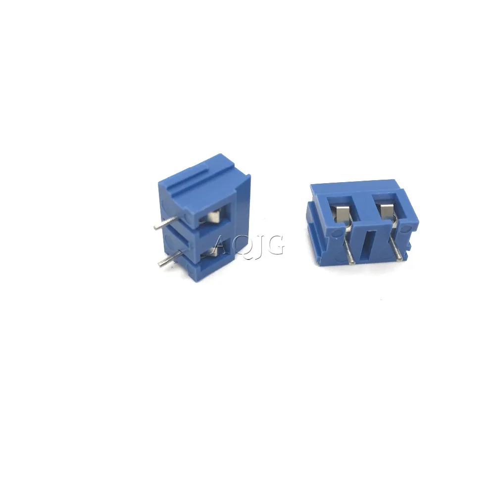 100 шт./лот KF300 2pin 3Pin 5,0 мм Шаг печатной платы Клеммная колодка разъемы 250 В/16A 14-22AWG