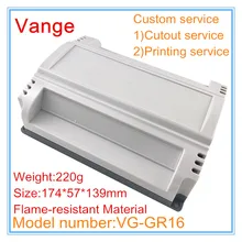 1 шт./партия промышленный блок управления 174*57*139 мм ABS пластиковый корпус diy корпус для поддержки питания Выход коробка