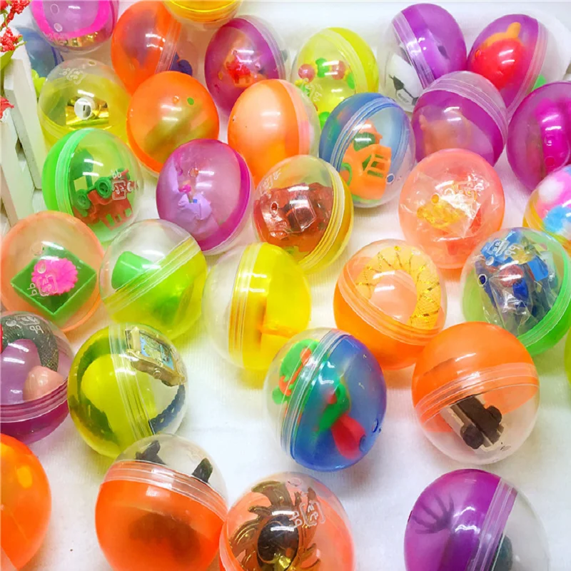 45mm 5X plastic balls capsules toys with different small toys vendings machines 