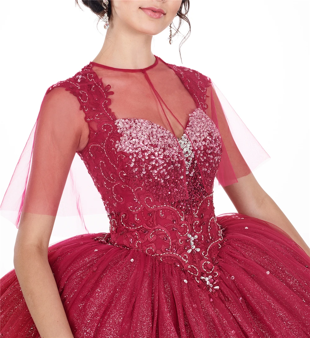 Сверкающее шикарное платье Vestido Robe De Sweet 16 платье на тонких бретелях vestido de 15 Anos Vestidos De Quinceaneras платья