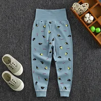 Autumn Spring Baby Pants Newborn Baby Boys Bottom Pants High Waist Infant Kids Harem Pants Baby Girls Leggings Toddler Trousers 3