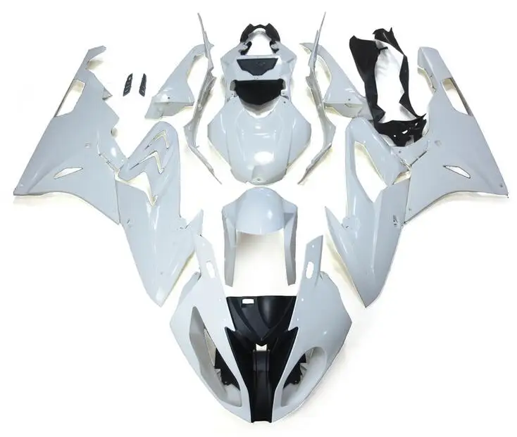 

4 Gifts New ABS Injection Mold Motorcycle Full Fairings kit Fit For S1000RR 2015-2016 15 16 bodywork Set Custom White Cool