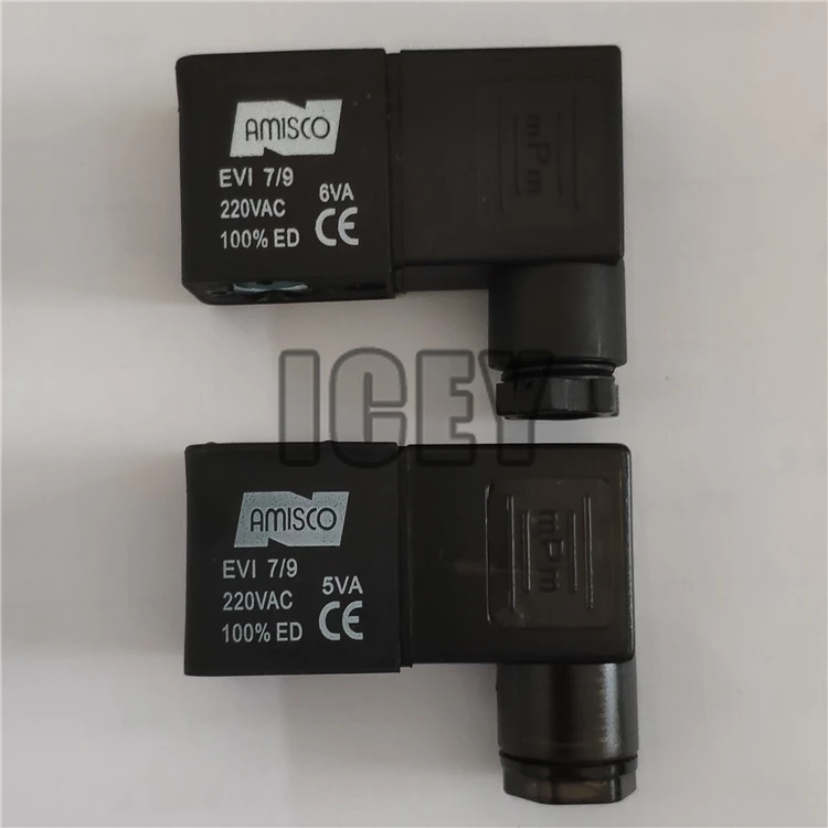 Катушка соленоидного клапана AMISCO EVI 7/9 220VAC 6VA/5VA 24VDC 6 5 W/3W|Пневматические