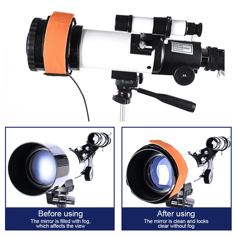 5v Dew Heater Strip Linear Temperature Control Telescopes Lens Dew