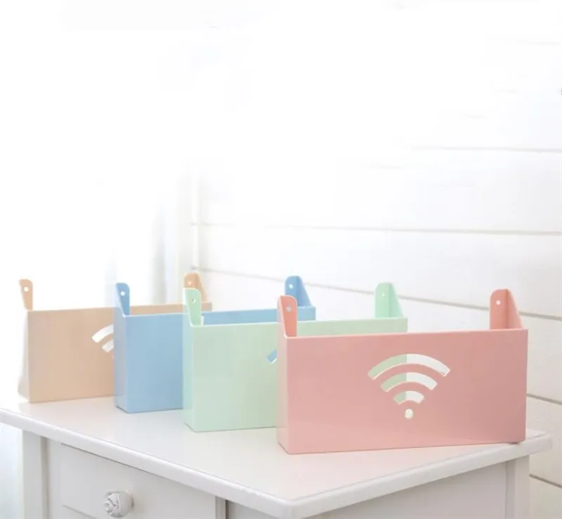 Настенный ящик для хранения роутера Wi Fi полка держатель настенный подвесной