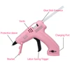 Cordless Hot Melt Glue Gun Child Hand Crafts Home DIY Repair Use 7mm Glue Stick Wireless Glue Gun 3.6V 2000mAh 60 min use time 5