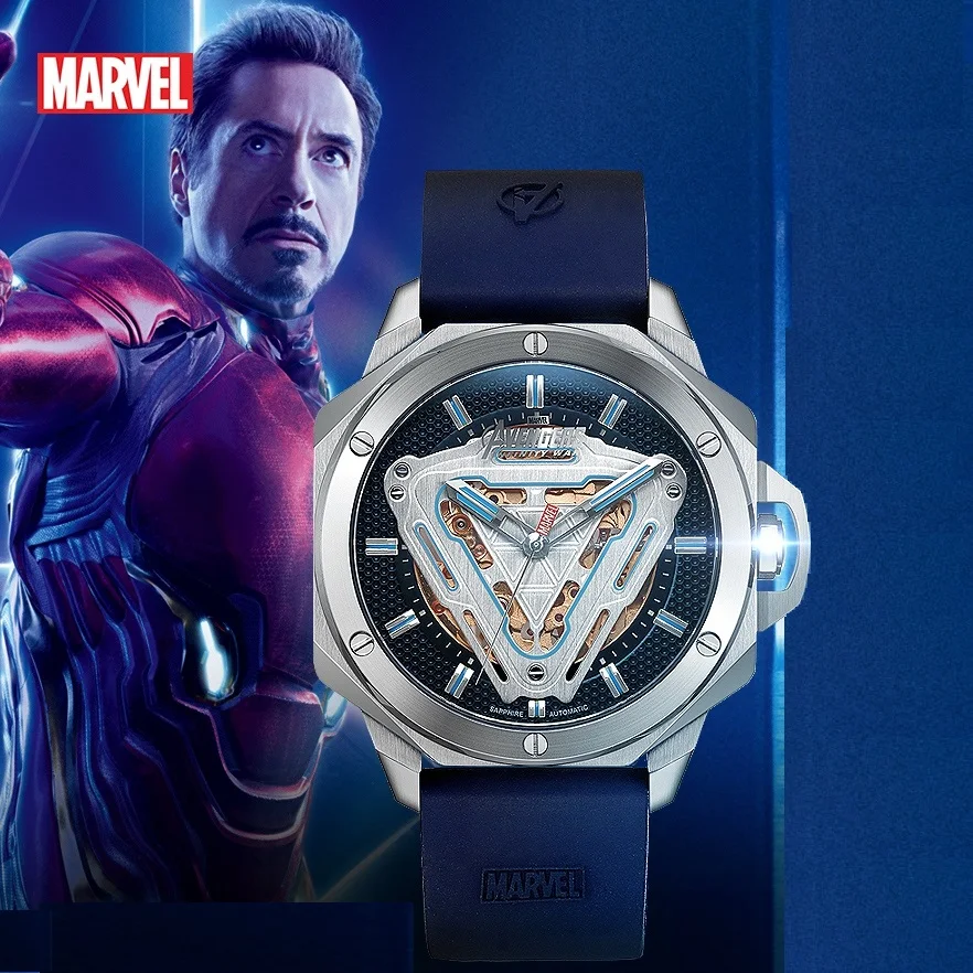 Marvel Avengers Iron Man per uomo Orologio automatico Orologio da